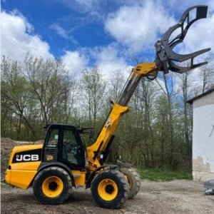 foto 5.2m/3.2t ladowarka JCB TM310 widly+ (2023!)CHWYTAK drewo