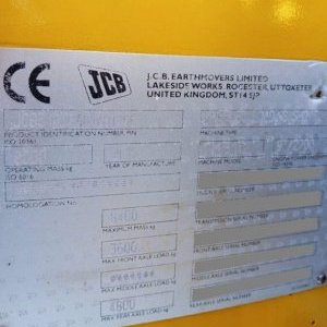 foto 5.2m/3.2t ladowarka JCB TM310 widly+ (2023!)CHWYTAK drewo