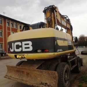 foto 17t koparka 5lyzki JCB 160W platniczki