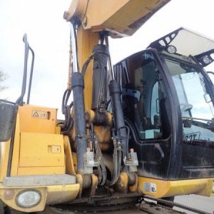 foto 17t koparka 5lyzki JCB 160W platniczki