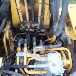 foto 17t koparka 5lyzki JCB 160W platniczki